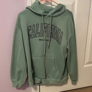 Green Hooded Sweater